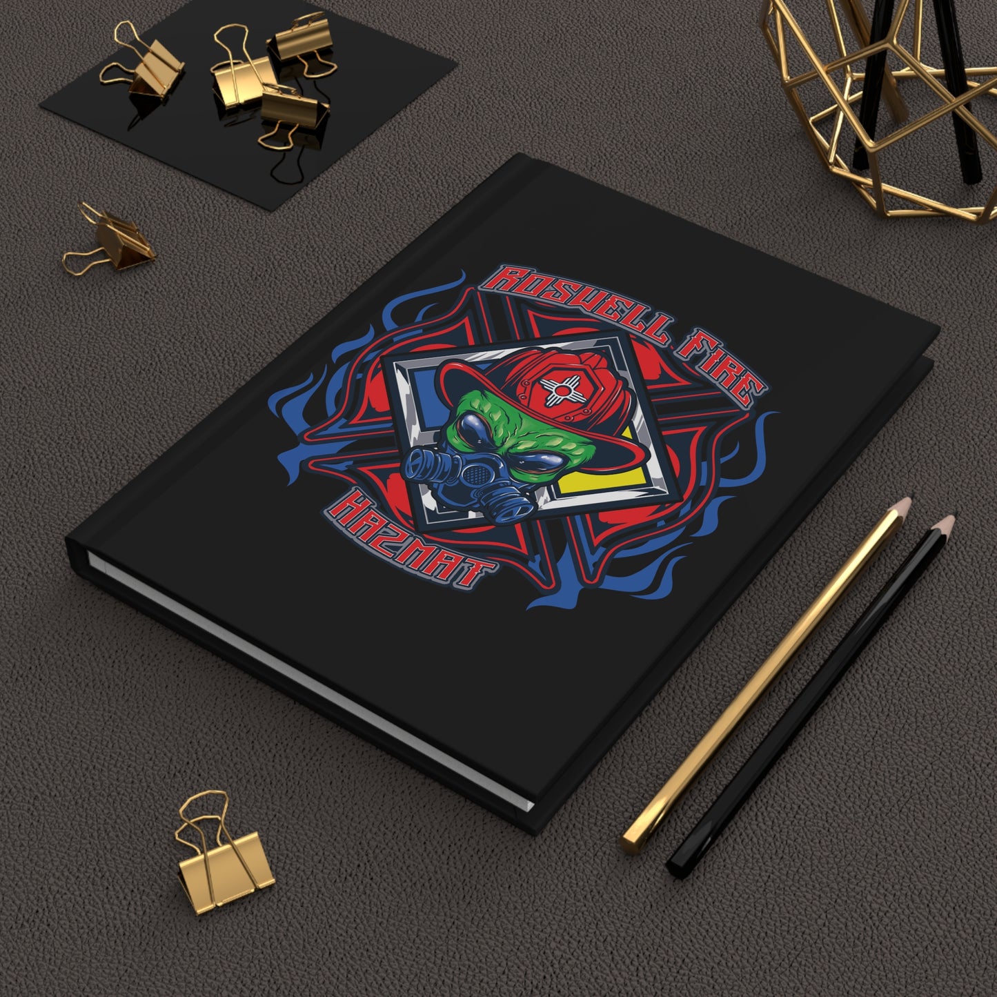 Roswell Fire Hazmat (Hardcover Notebook)