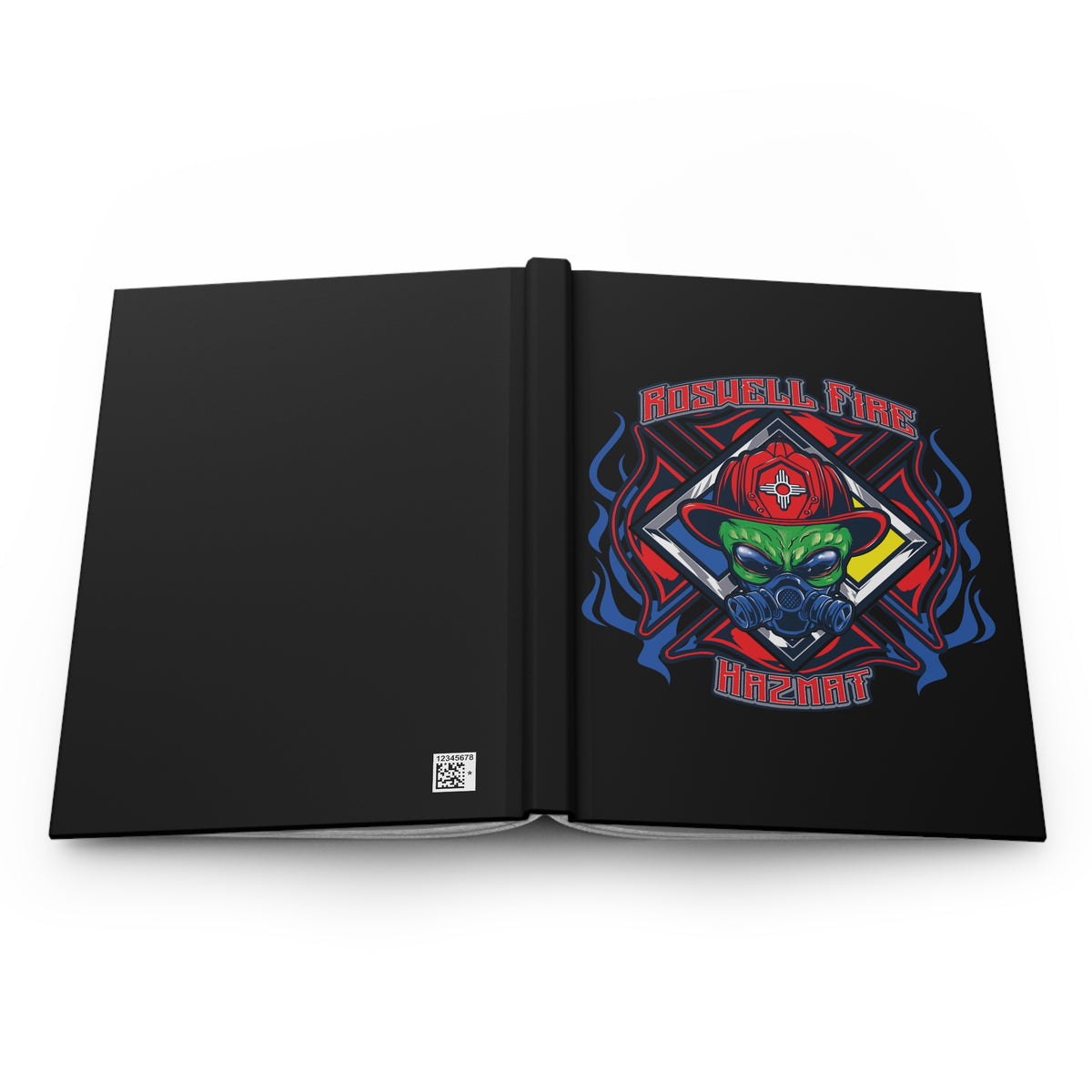 Roswell Fire Hazmat (Hardcover Notebook)